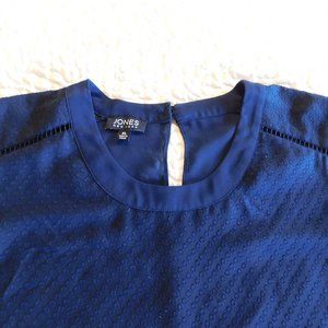 Women's Navy Jones New York Shell / Size XL